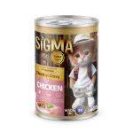 Hrană umedă pentru pisică, Junior, Sigma, Pui, 400g - imagine 2