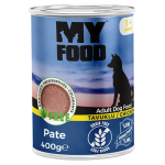 Hrană umedă pate pentru câine, Adult, MyFood, Pui, 400g