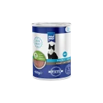 Hrană umedă pisici adult, PawPaw, cu pate de pește, 400 g, gust savuros, digestie ușoară, blană strălucitoare