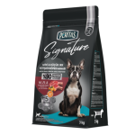 Hrană uscată pentru câine, Adult, Talie mică, Peritas Signature, Miel & orez, 3kg