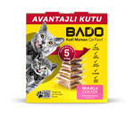 Hrană uscată pentru pisică, Junior, Bado, Pui, 5x1kg