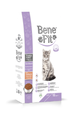 Hrană uscată pentru pisică, Sterilizată, Benefit, Somon, 12kg