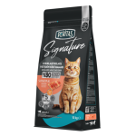 Hrană uscată pentru pisică, Sterilizat, Peritas Signature, Somon & hamsie, 10kg