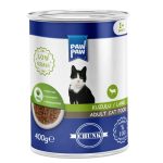 Hrană umedă bucăți pentru pisică, Adult, PawPaw, Miel, 400g
