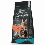 Hrană uscată pentru pisică, Adult, Peritas Signature, Somon & anșoa, 10kg, Anti-ghemuri